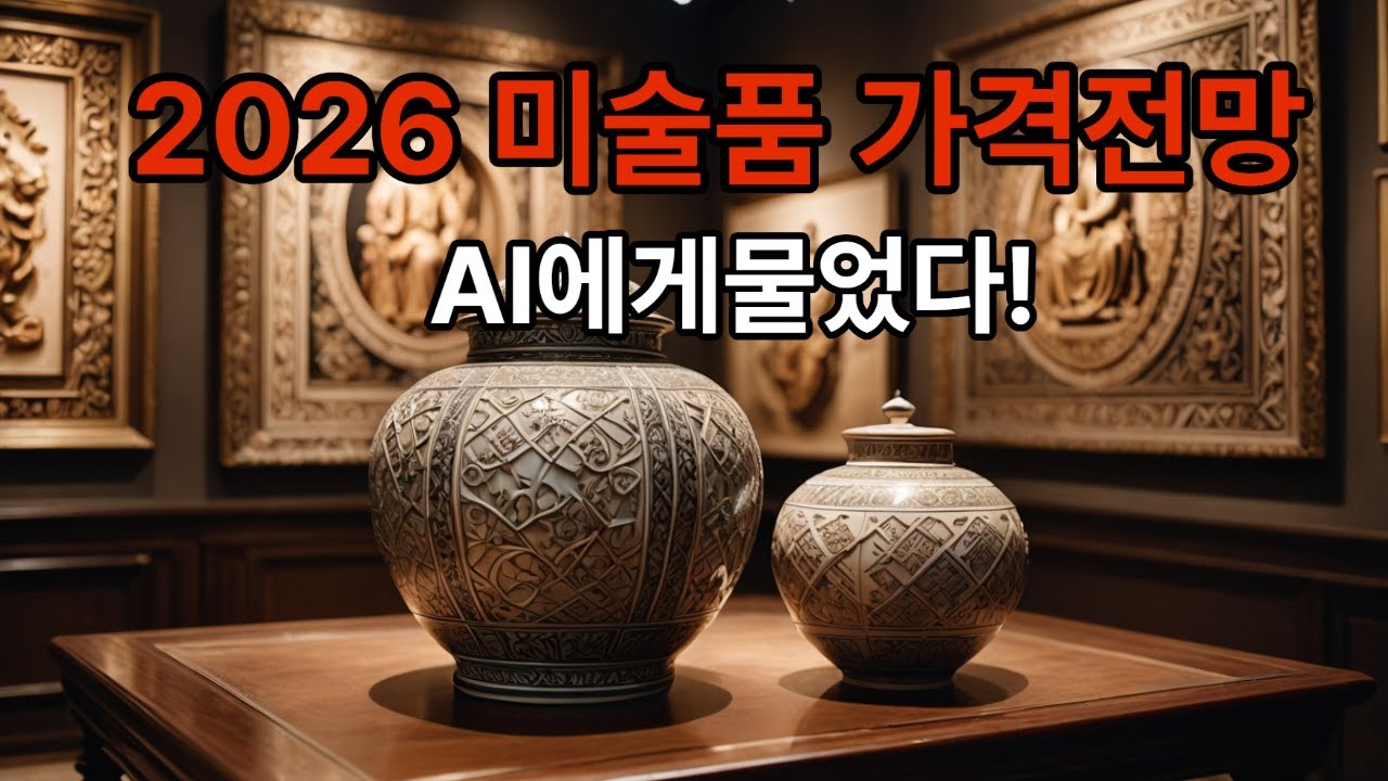 한국미술사/ 2026년 미술품가격전망. AI에게 물었다