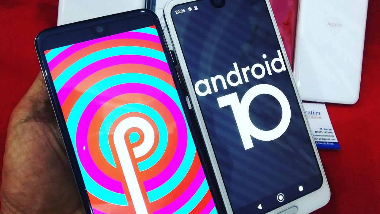 How to Upgraded Android 10 in SHARP AQUOS R2