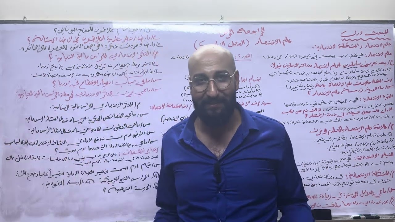الاقتصاد المراجعة المركزة (الفصل الاول)