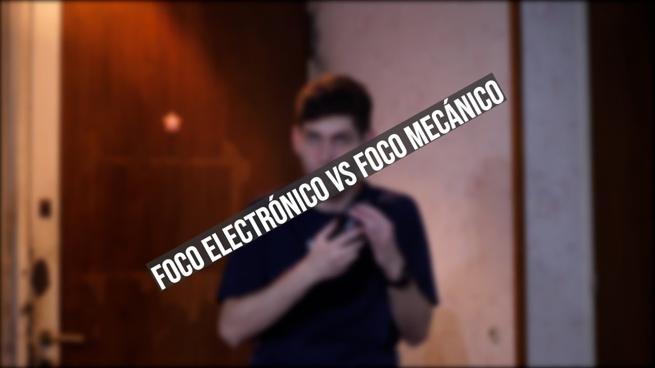 Foco electroncio vs mecáncio