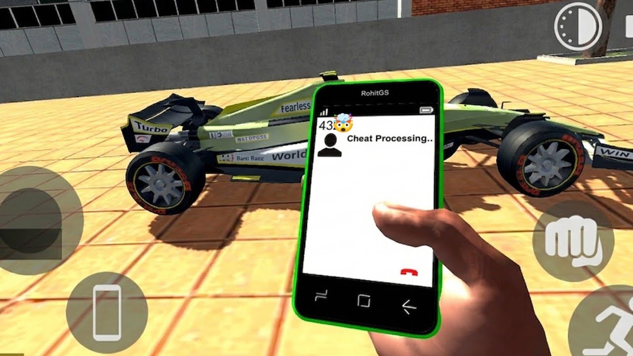 F1 Car Cheat Code Add In Indian Bike Driving 3D 