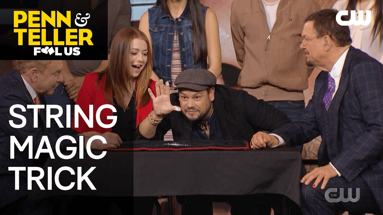Magician Javi Benitez Performs String Magic Trick | Penn & Teller: Fool Us | The CW