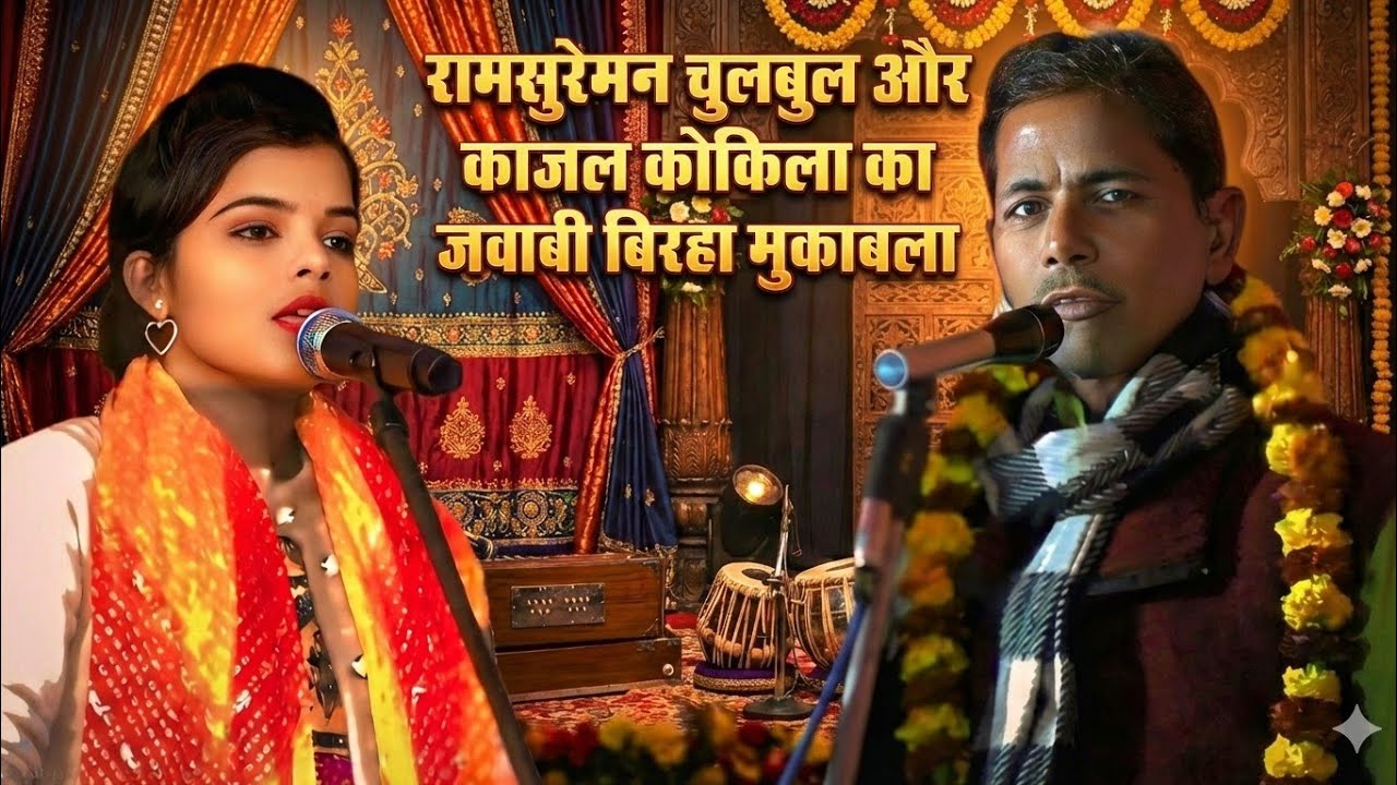 #काजल_कोकिला रामसुरेमन चुलबुल जबाबी बिरहा मुकाबला #kajal_kokila kaushambi ram sureman chulbul #birha