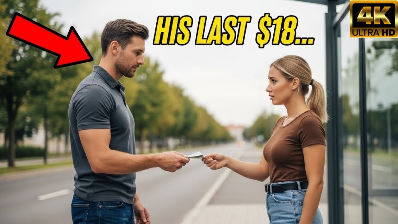 Poor Single Dad Gave His Last $18 to a Stranger — Next Morning 5 SUVs Surrounded His House