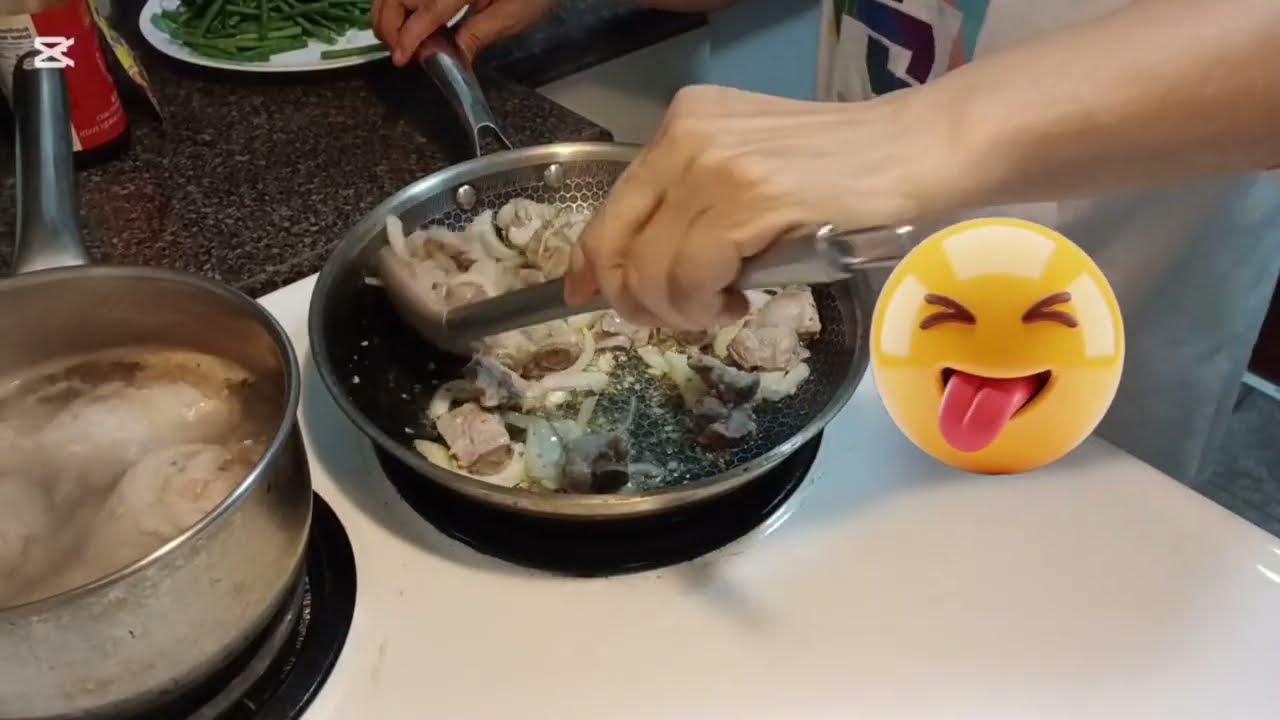 Adobong Sitaw with spareribs 