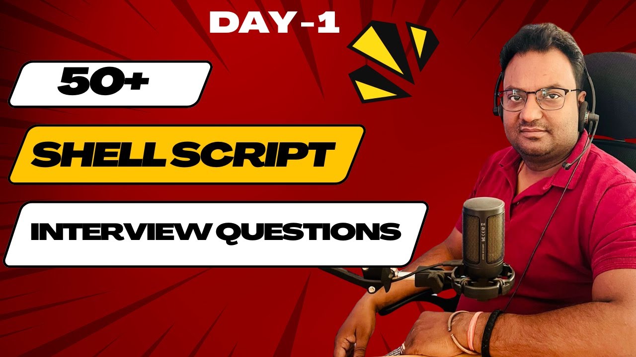Day 1 | Linux 50+ Shell Script Realtime Scenario Based Interview Questions | Watch Now 🔥