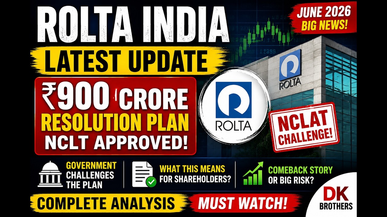 Rolta India Share Latest News | Resolution Plan | Big Update for Shareholders | Rolta India Analysis