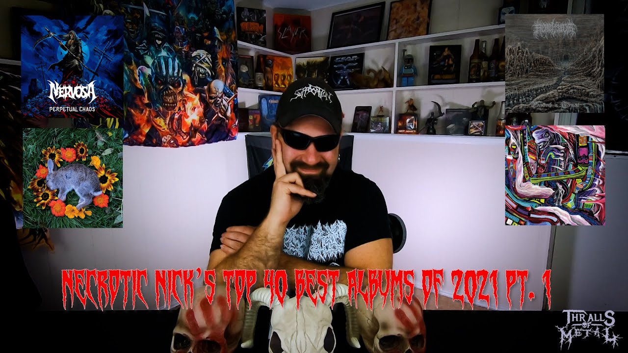 Топ-40 лучших метал-альбомов 2021 года по версии Necrotic Nick, часть 1!
