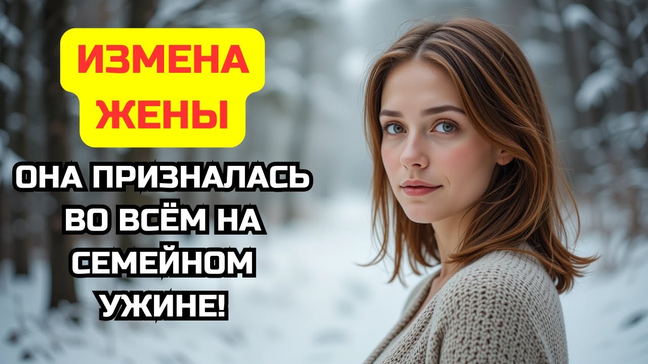 Жена призналась в измене на семейном ужине! Последствия были ужасны. Измена жены. История и рассказ