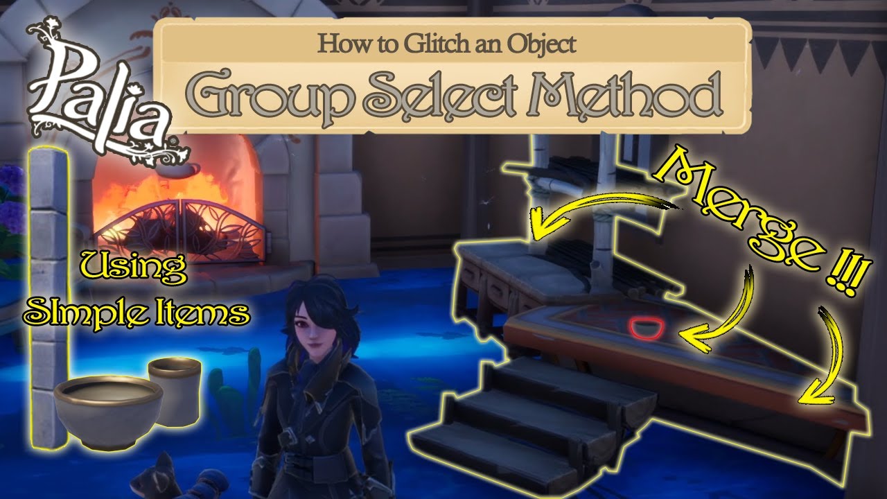 Основы глитчинга 2: метод выбора группы; Палия
