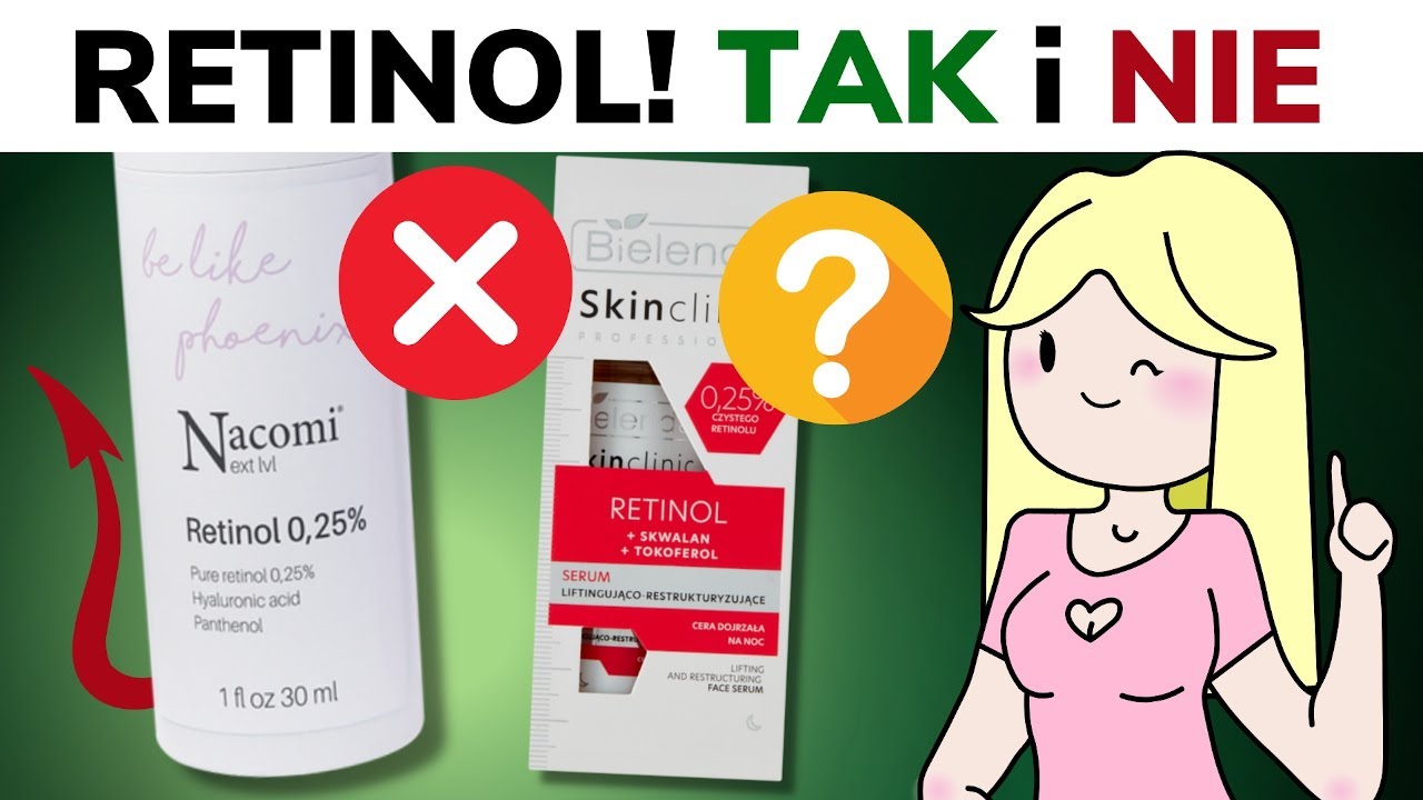 RETINOL - jak stosować, jaki wybrać? (Retinol czy retinal + kosmetyki!) | W Krainie Skład&oacute;w