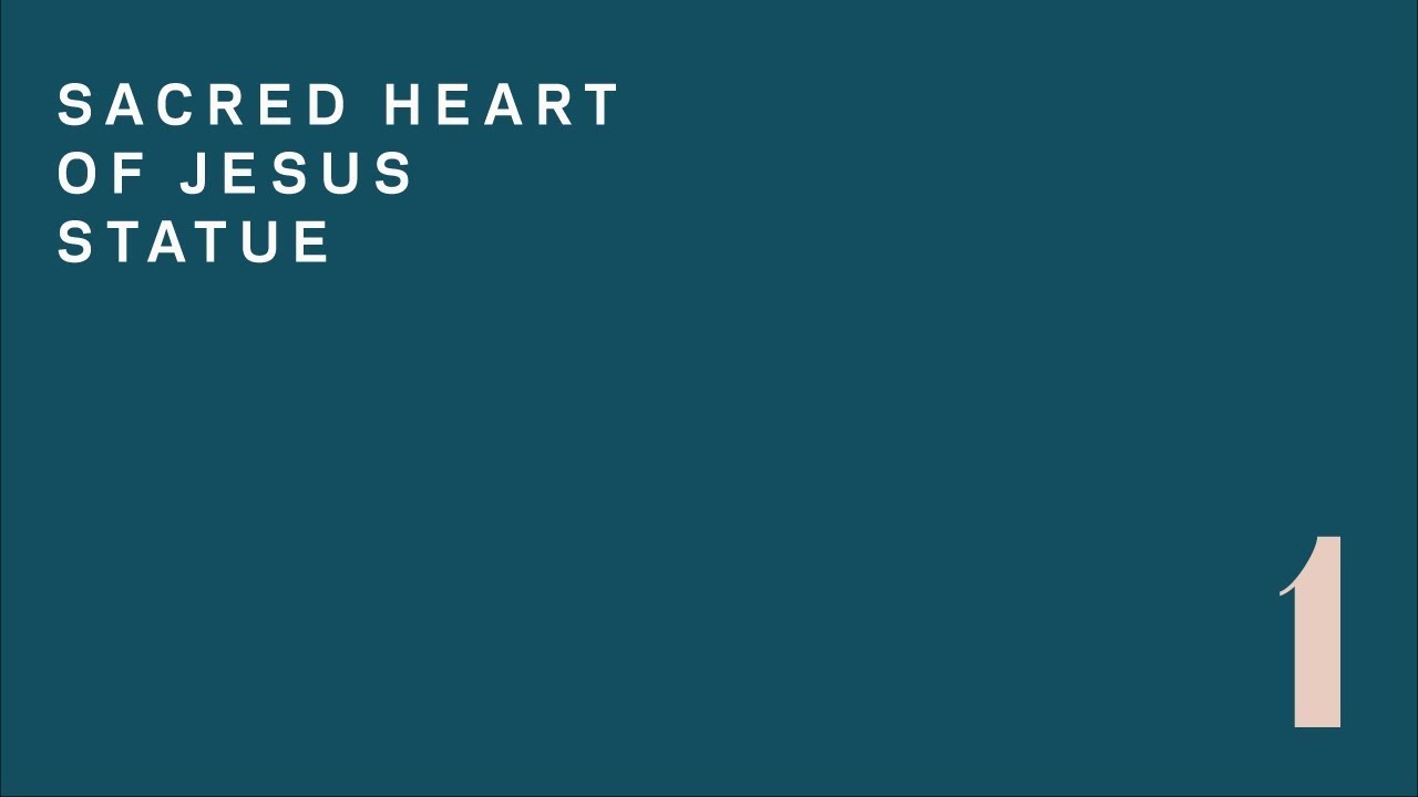 Sacred Places of Notre Dame: Sacred Heart of Jesus Statue
