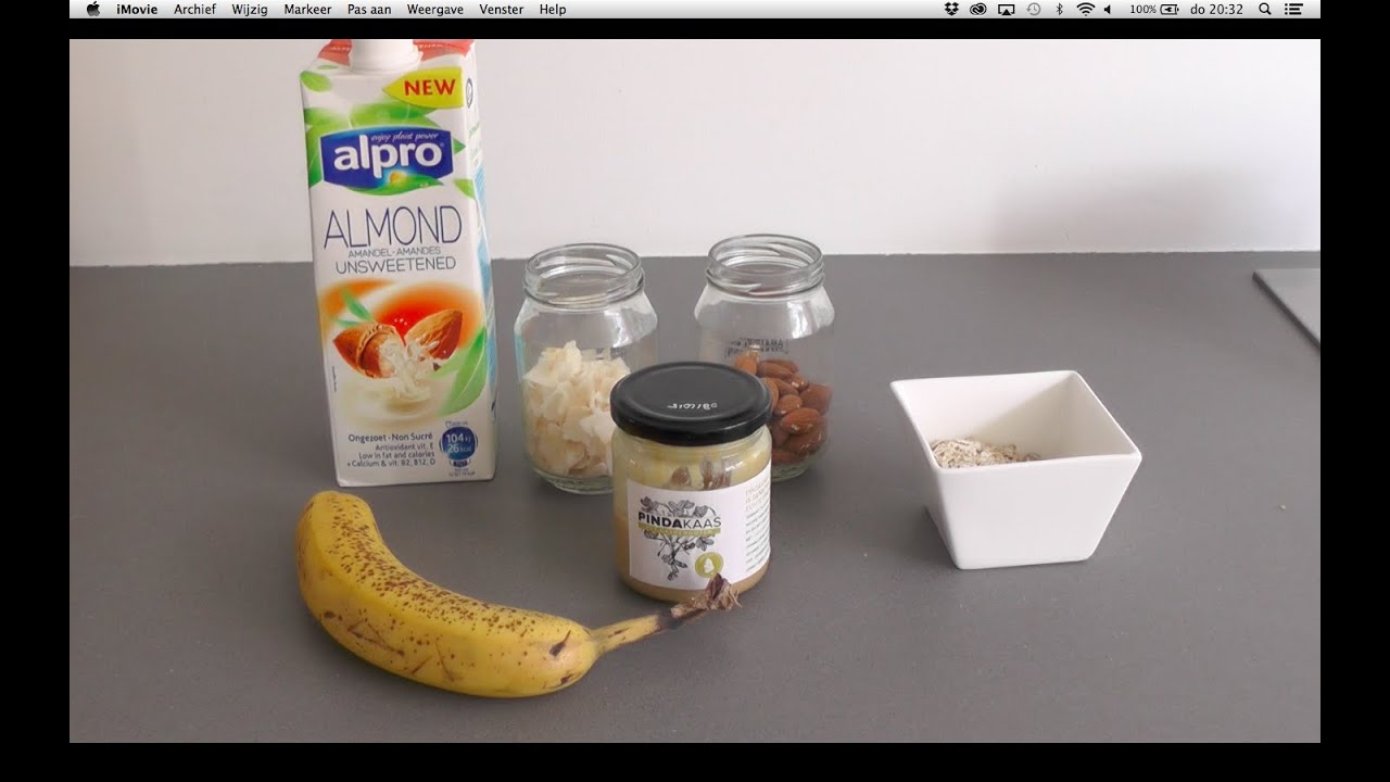 Recept: Havermoutpap met pindakaas