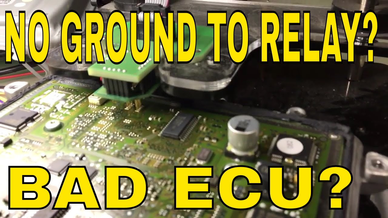 Mercedes NO Start | NO ground from ECU to fuel pump relay | ME9.7 Common Issue !!!