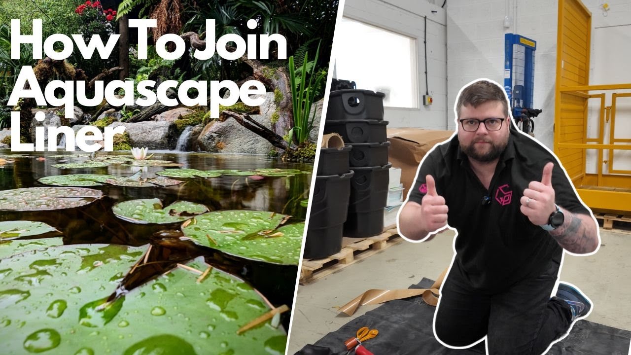 How To Join Aquascape Pond Liner