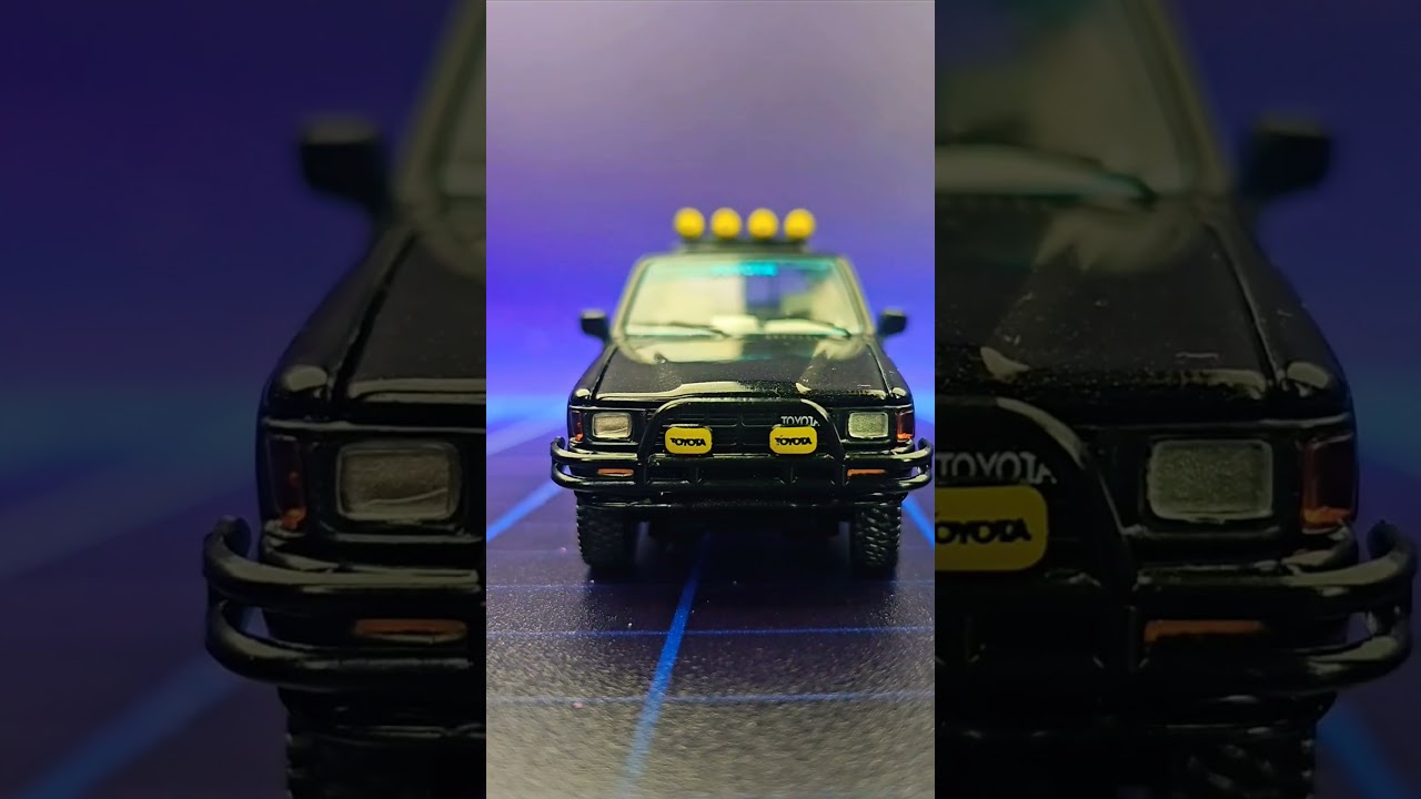 Back To The Future Toyota 4x4 Diecast Truck by GCD DiecastTalk 