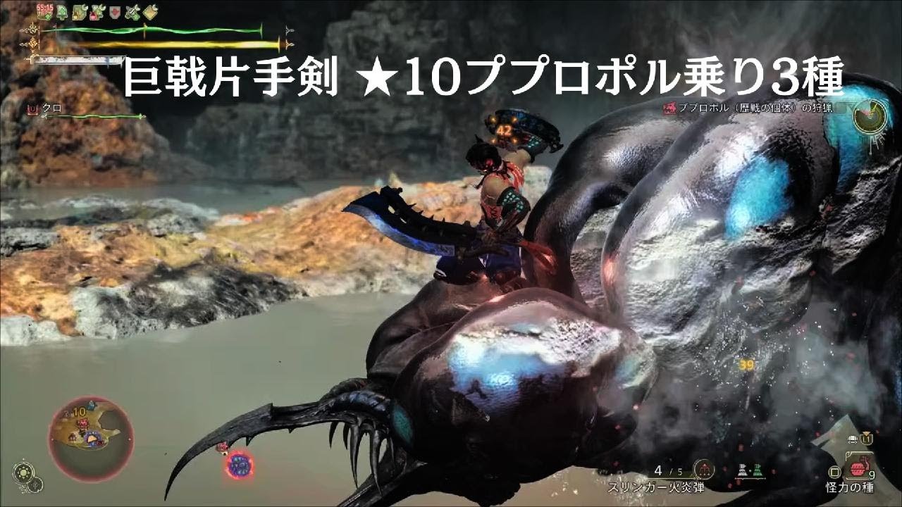 Monster Hunter Wilds_片手剣_ププロポル乗り3種
