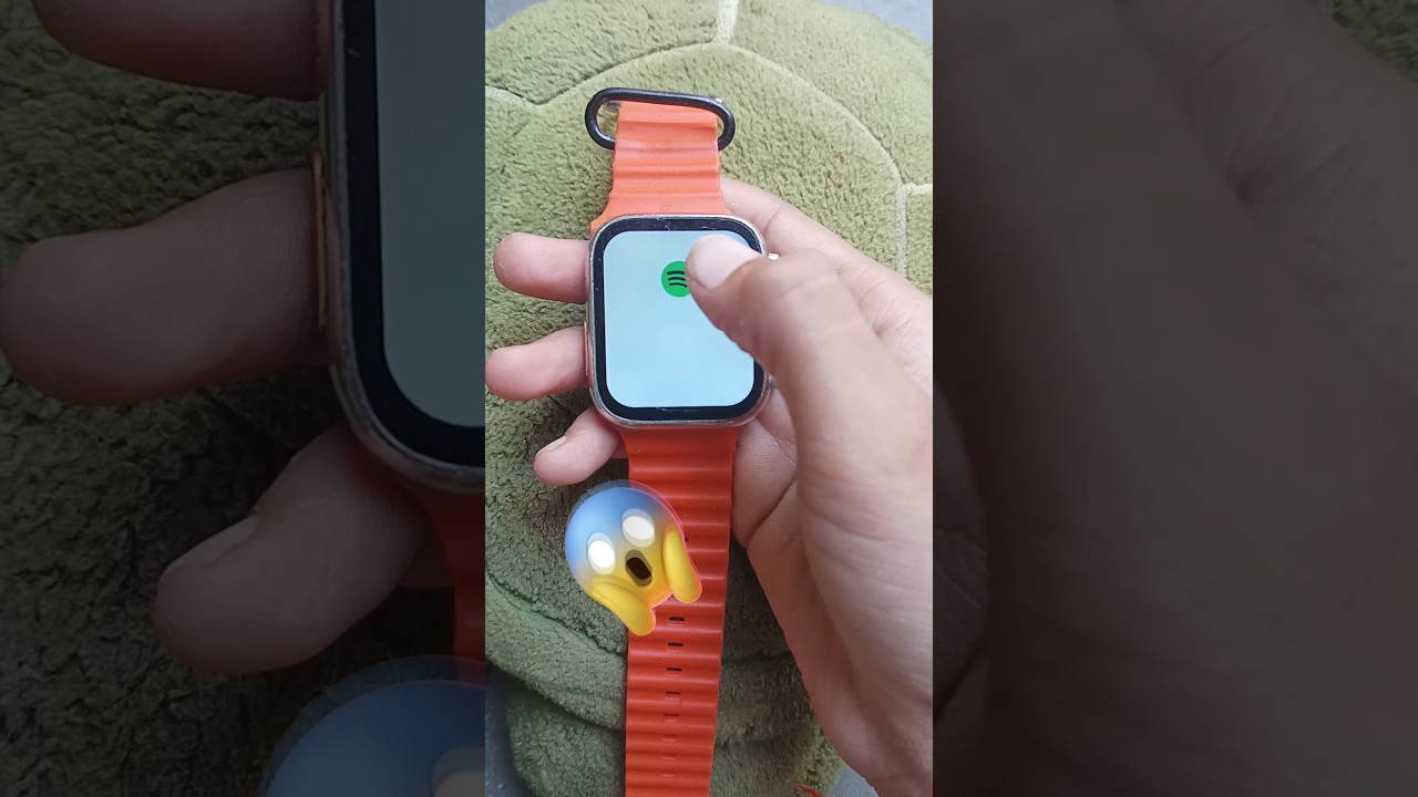 Spotify in smartwatch #shortsfeed #t800ultra #youtubeshorts #watch #shortsfeed #uv unboxer