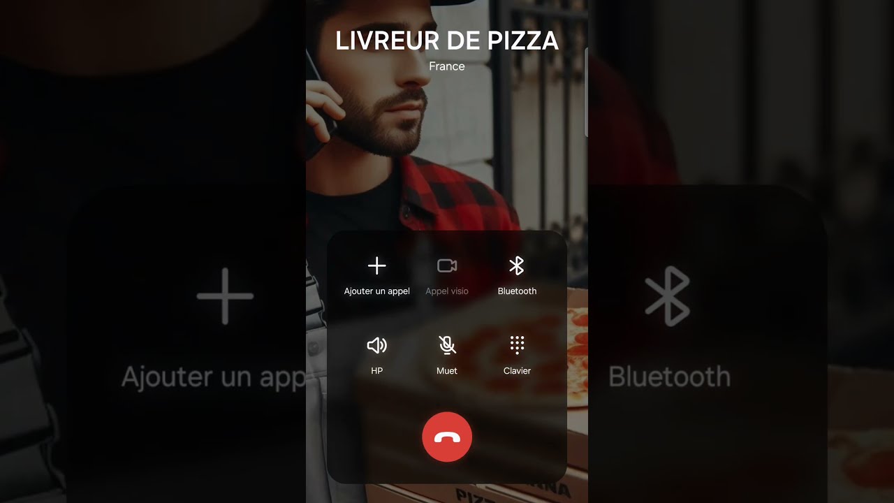 FAUX APPEL LIVREUR DE PIZZA
