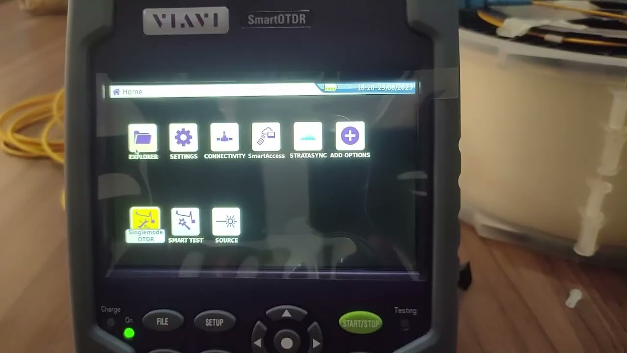 Penggunnaan Smart OTDR Viavi