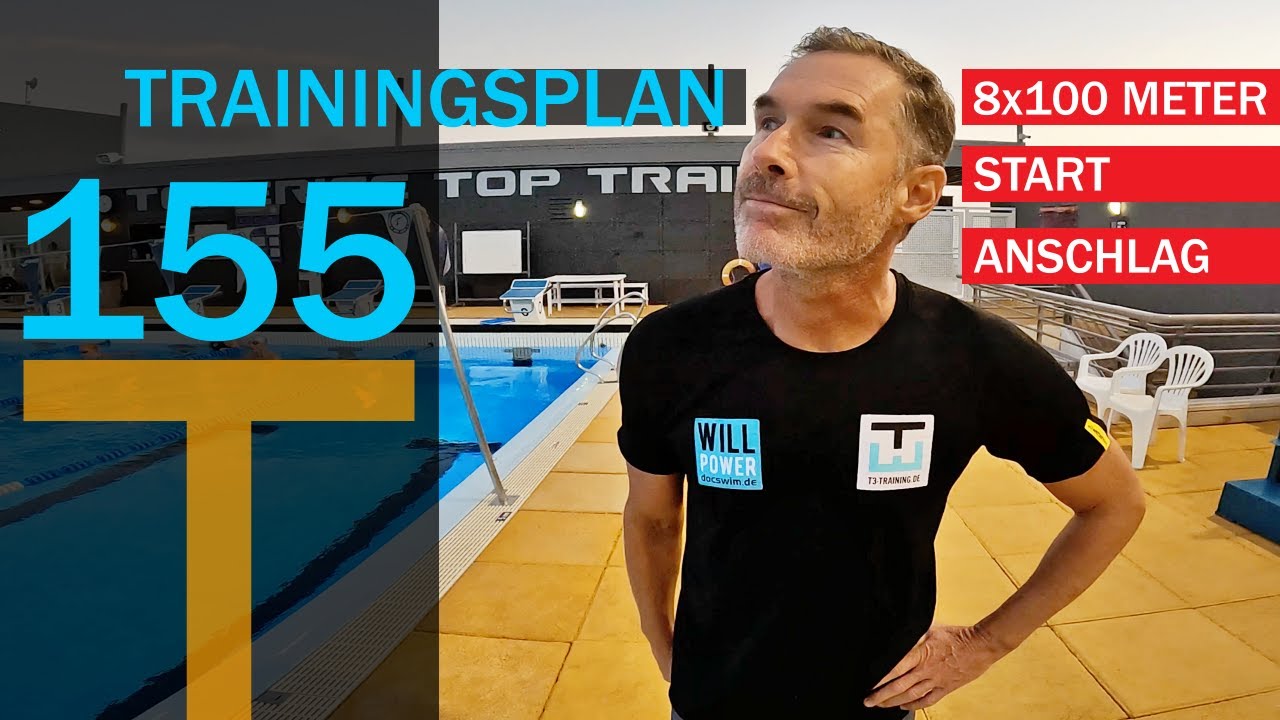 Der 8x100-Meter-Doppelblock: Start & Anschlag | Schwimmtraining für Pool, Freiwasser, Triathlon