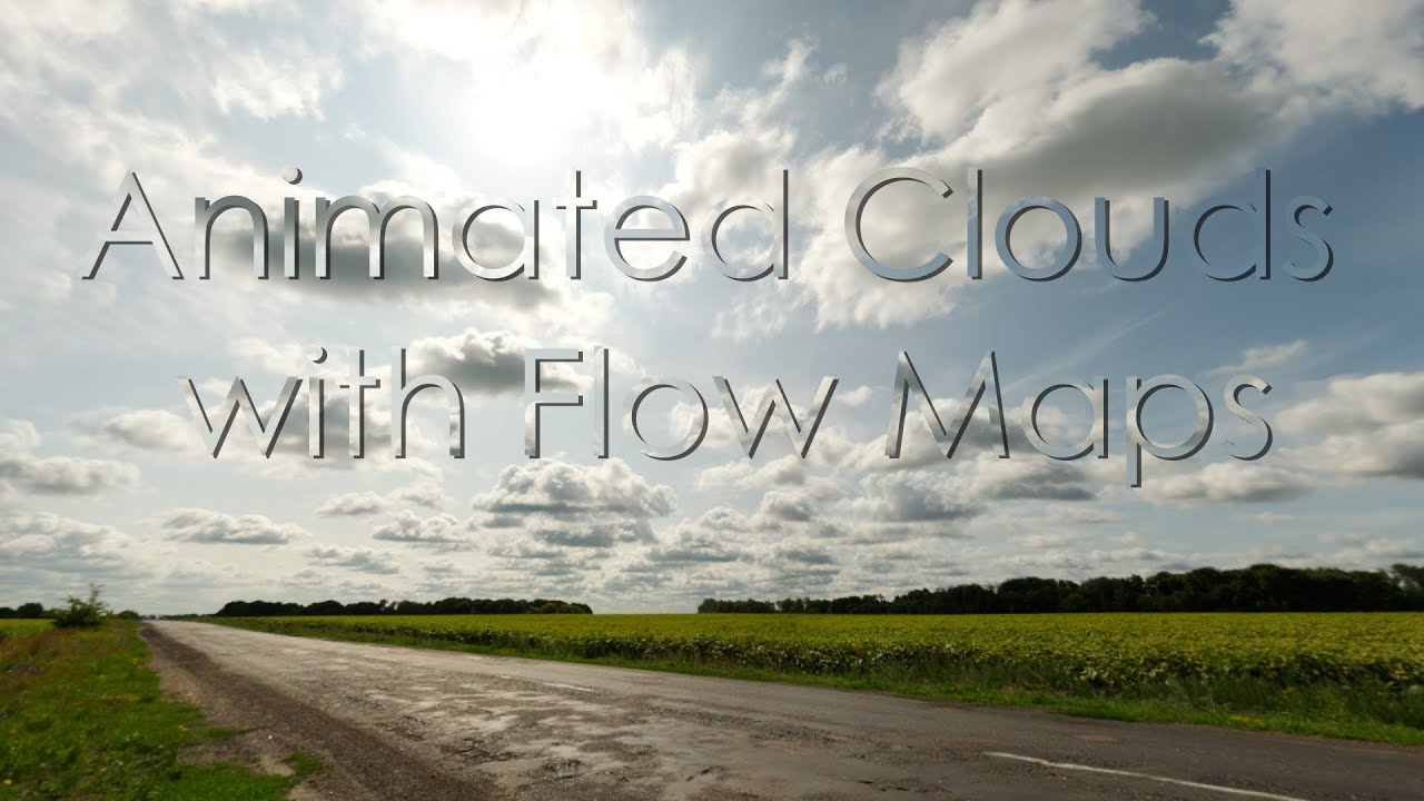 Animated Clouds with Flow Maps in Godot