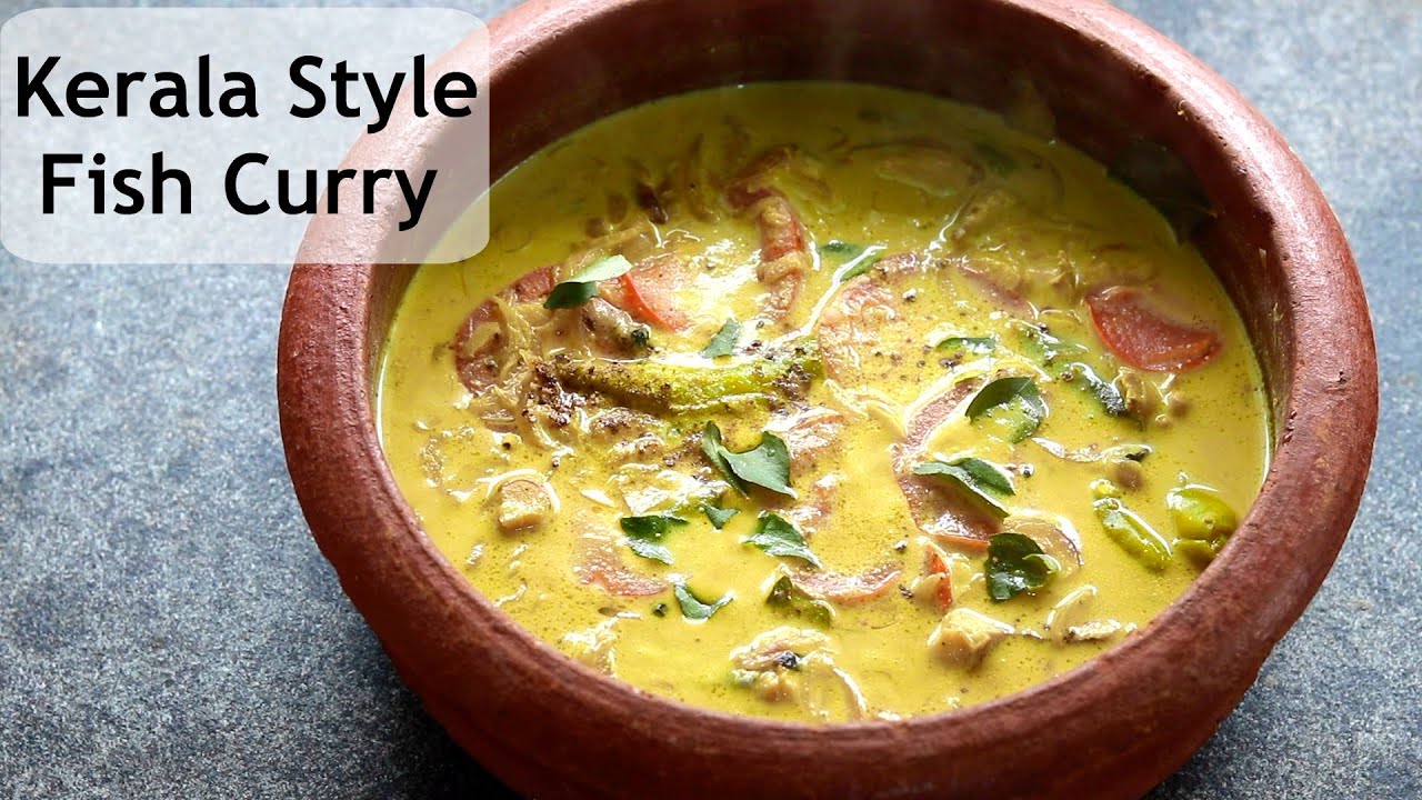 Kerala  Fish Curry In Coconut Milk - Nadan Meen Curry - Fish Mappas - Meen Mappas | Skinny Recipes