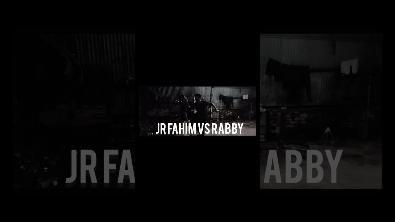 Jr vs Rabby | Action short clip | Jr Studio 