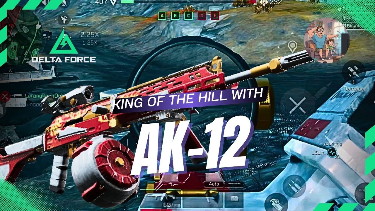 Delta Force Mobile - King of The Hill with AK-12
