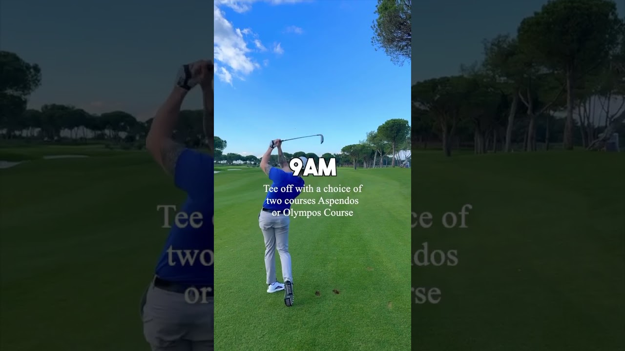 ⏰ 24 HOURS OF GOLF IN TURKEY ⏰