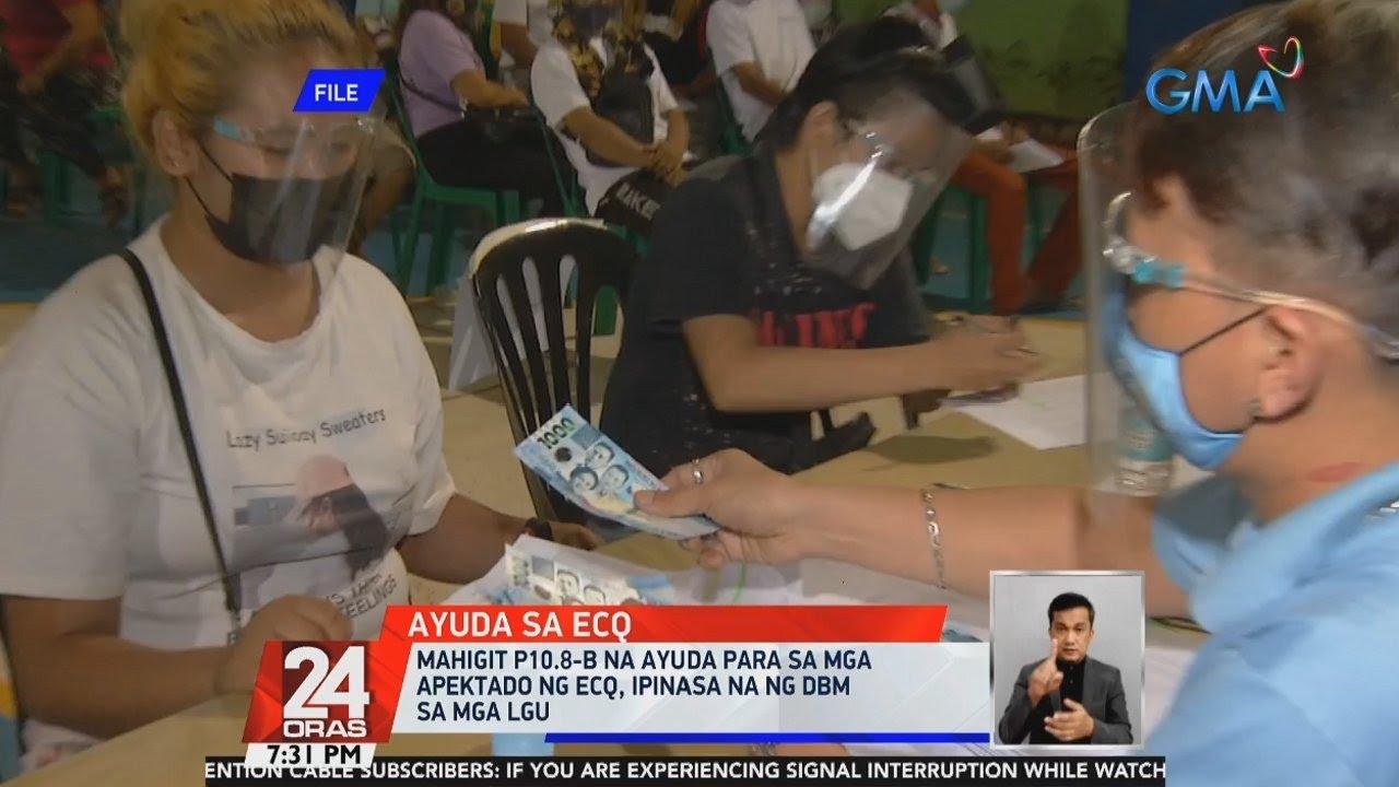 DBM releases P10.84B for cash aid to 80% of NCR population amid ECQ | 24 Oras