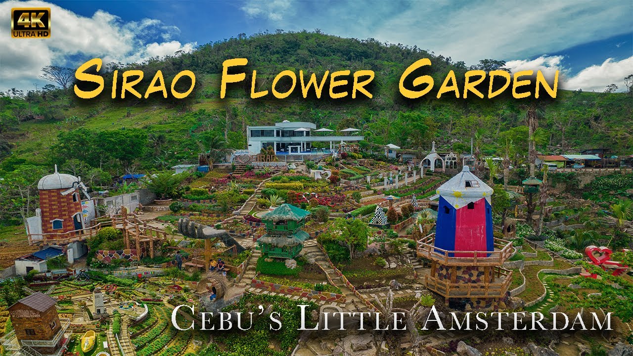 [4K] SIRAO FLOWER GARDEN: Cebu's Little Amsterdam Recovering from Typhoon Odette | FEB 2022