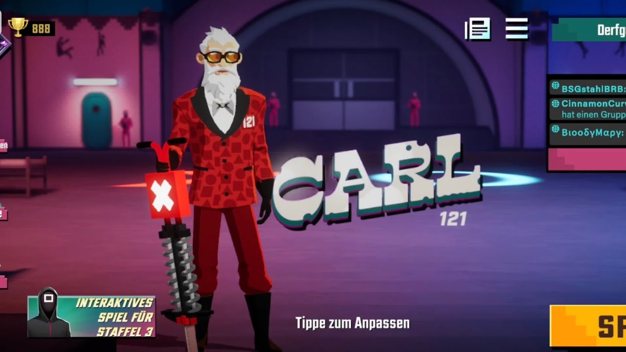 SquidGame Unleashed: New Game Series with all the characters. Can I Pass with Carl?