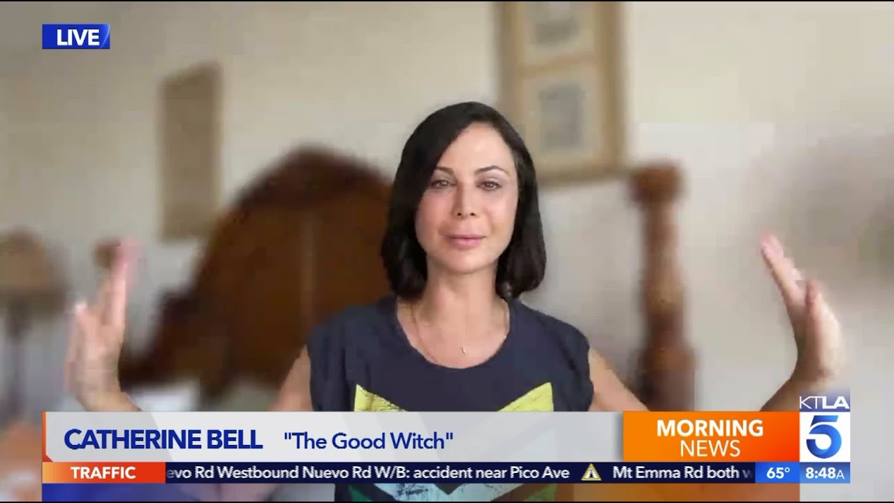 Catherine Bell Spills on the cast & kissing happening on 