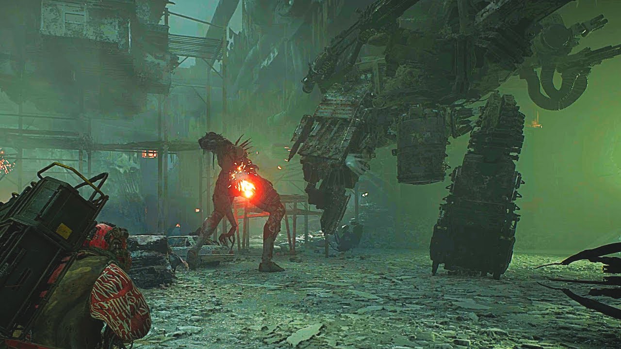 Mother Courage Titan Vs Europan Medium Battle Mech In The Forever Winter
