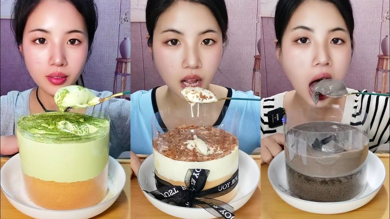 ASMR Favorite Lava Cake Mukbang Dessert - Kwai Eating Show || Favorite Cake #kwai #foodie