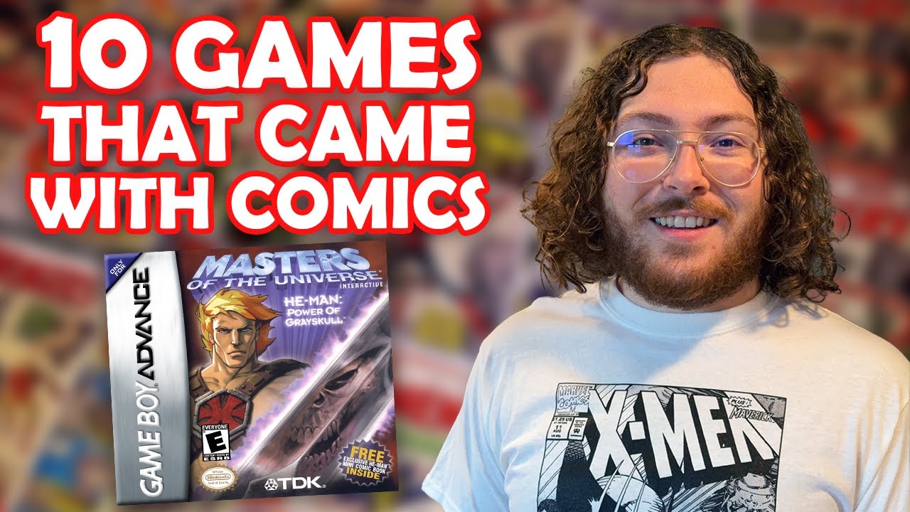 10 Video Games with Comic Books Bundled In