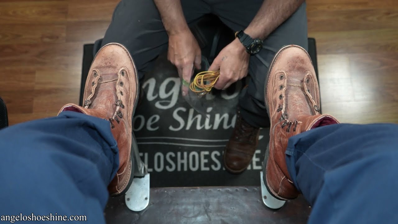 UNIMAGINABLE TRANSFORMATION!!! | Angelo Shoe Shine ASMR
