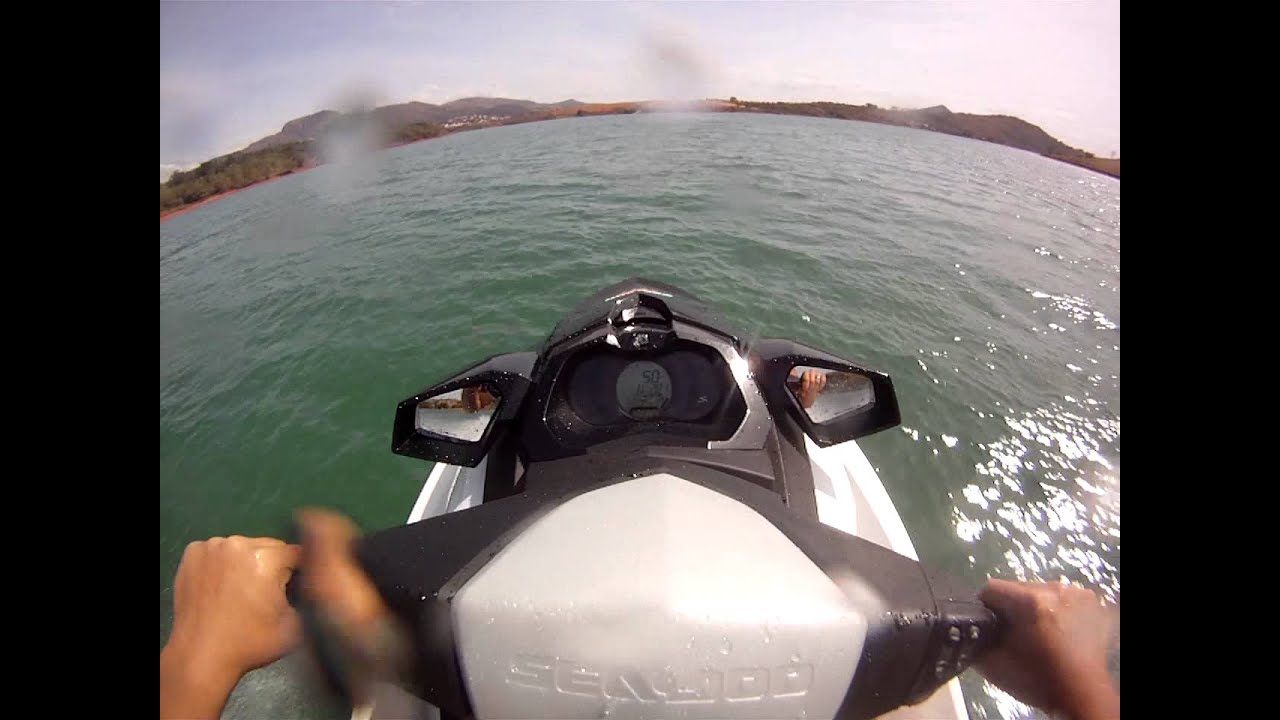 Sea doo GTI 130 2011 Demonstration, Sport mode, Stunts, Brake system.