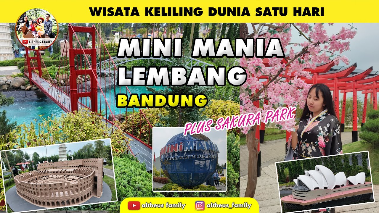 Mini Mania Lembang | Wisata Edukasi Landmark Dunia