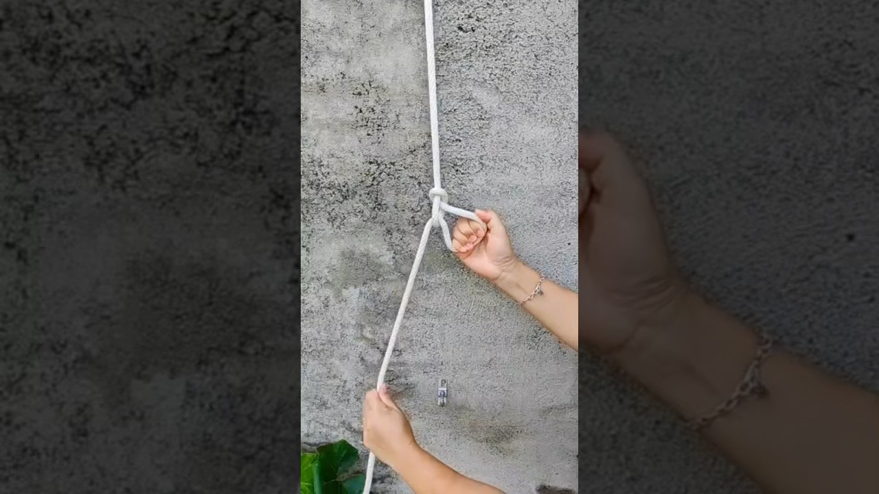 Secure Binding Without Slipping #knowledge #knot #interesting #rope