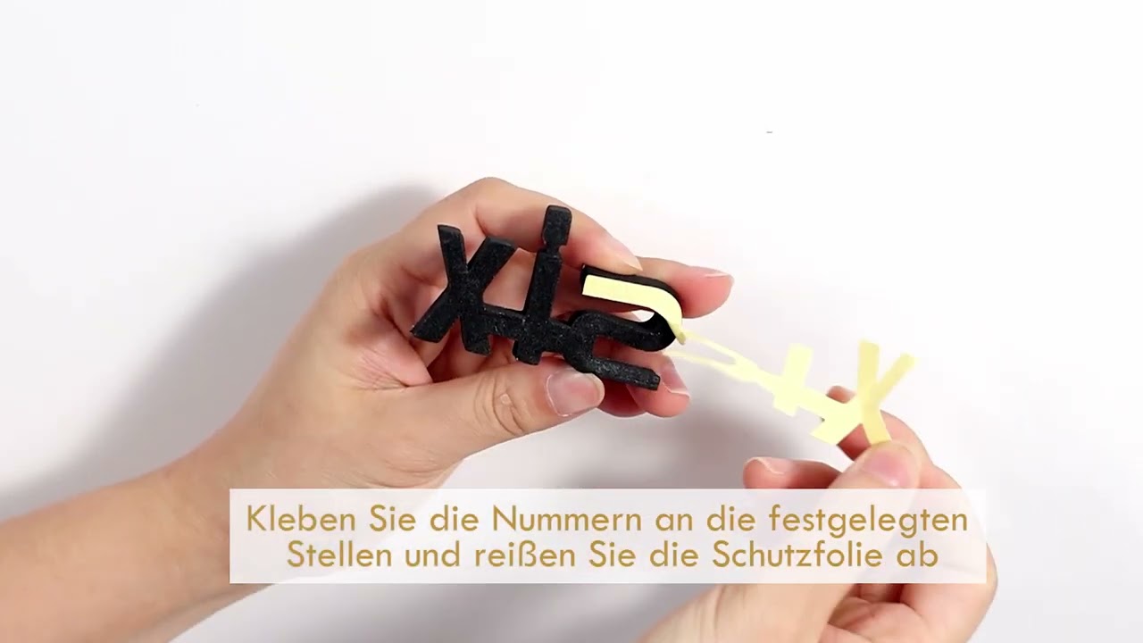 SOLEDI DIY-Wanduhr-Installationsvideo
