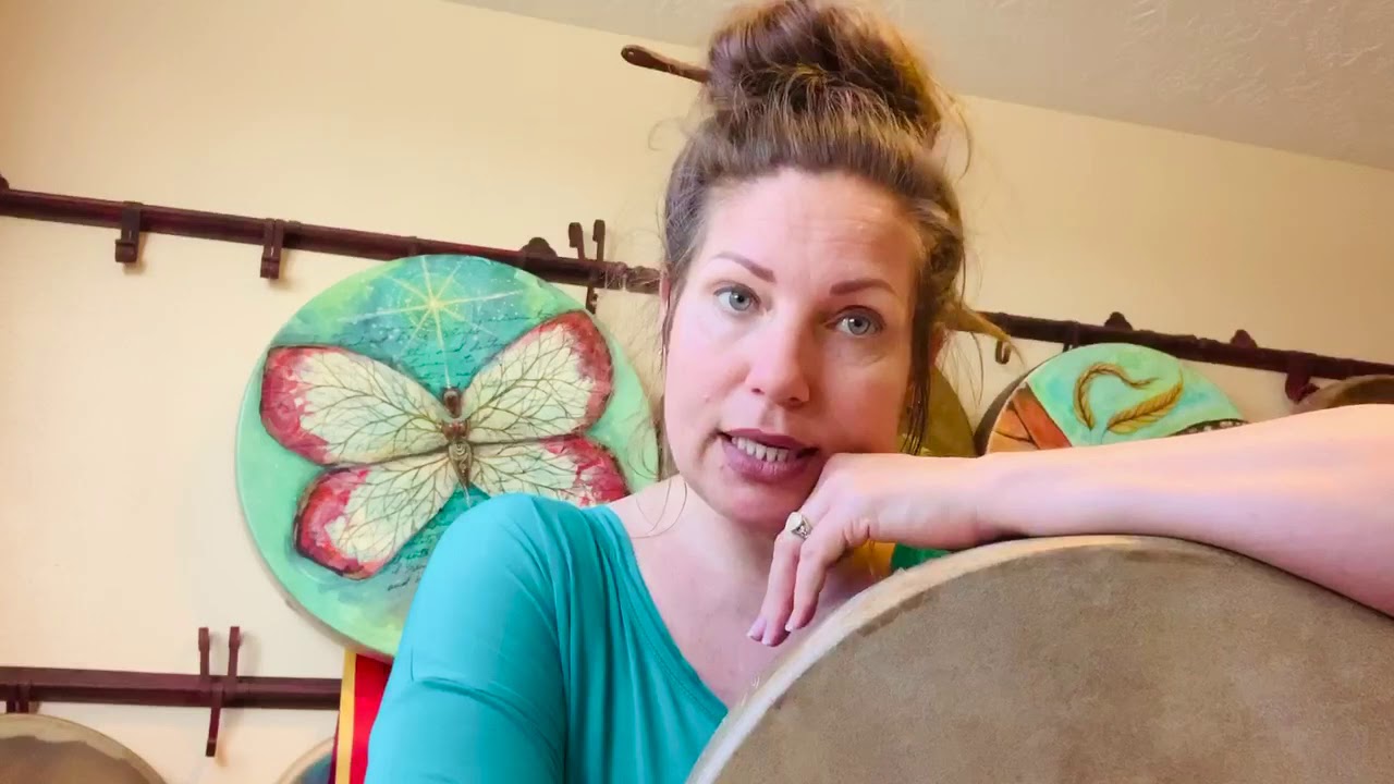Basics of Painting a Leather Drum Katie Jo