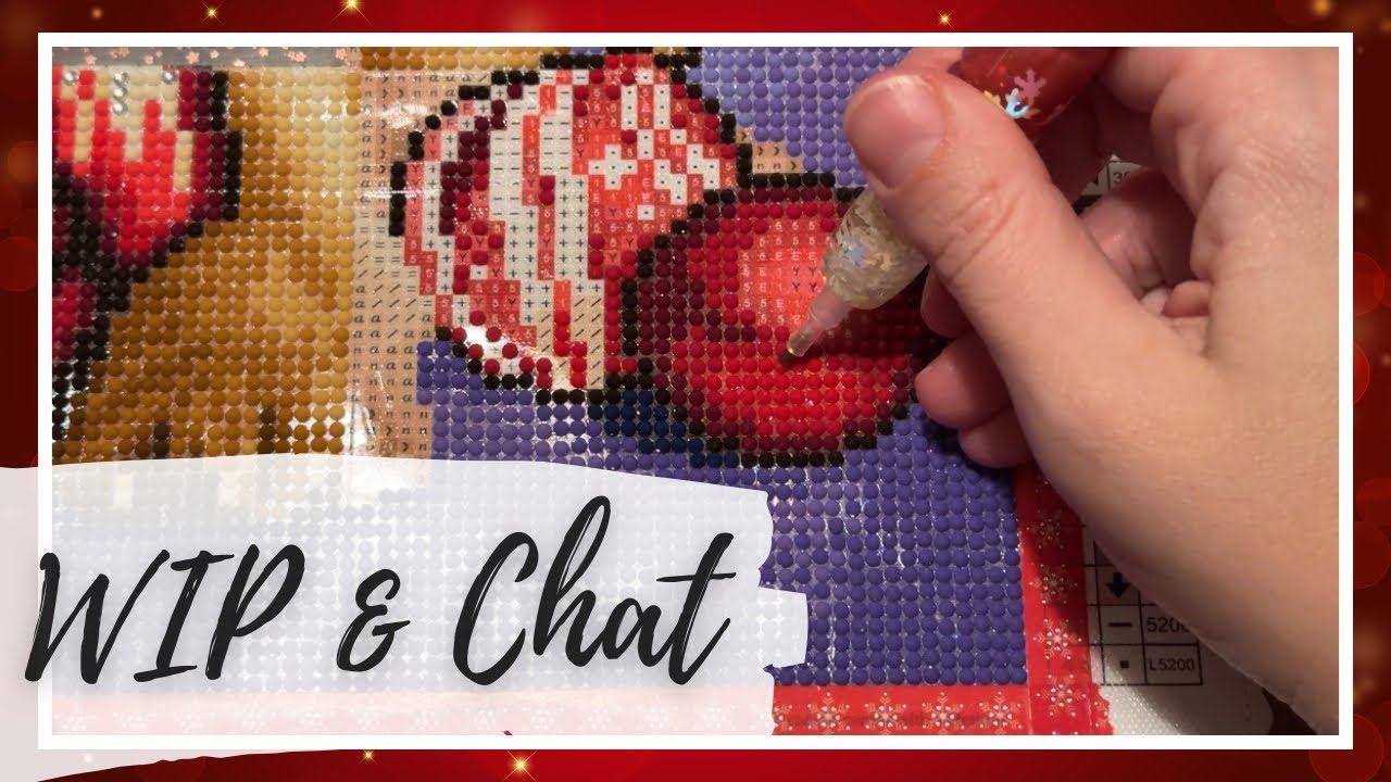WIP and Chat - Christmas prep and busyness, holiday traditions, and relaxing smaller projects