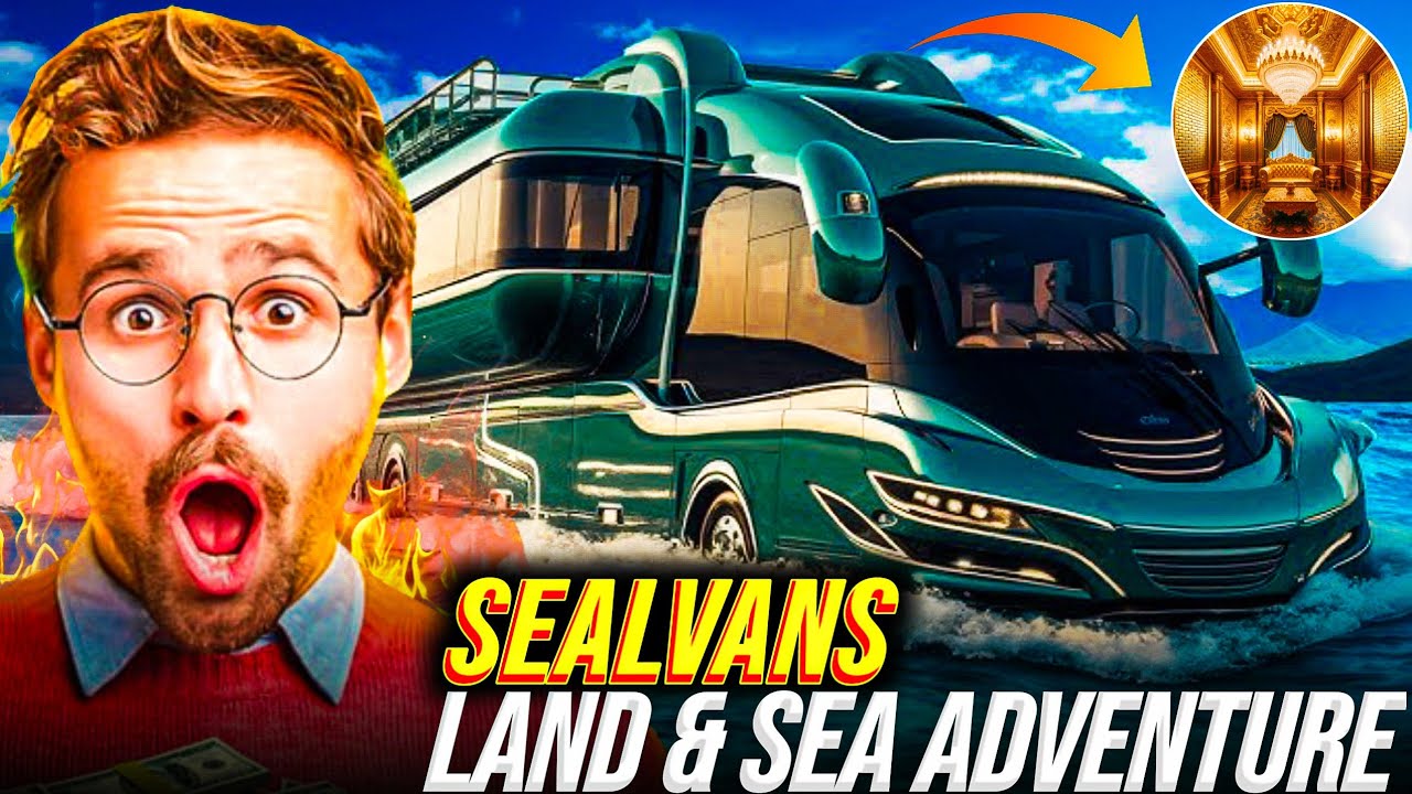SealVans: Ultimate Amphibious Caravan for Land and Sea Adventures