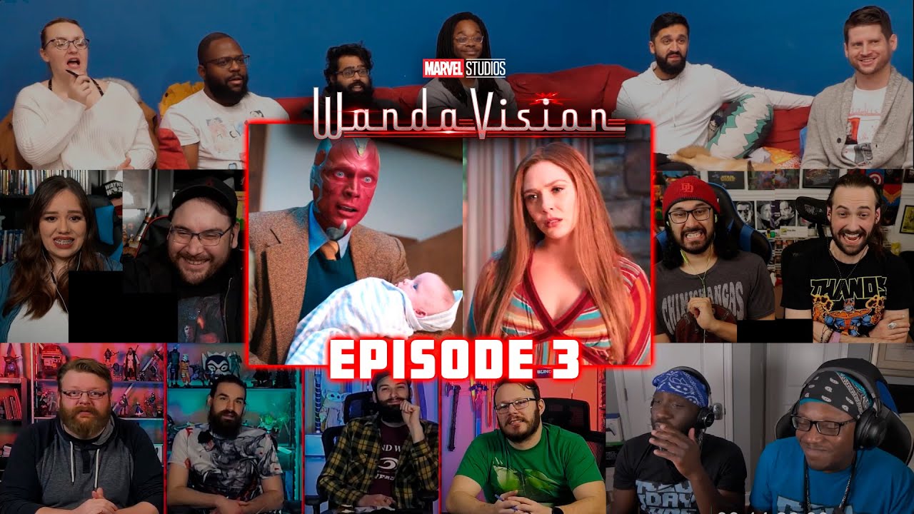 WandaVision Episode 3 Reaction Mashup | Now in Color