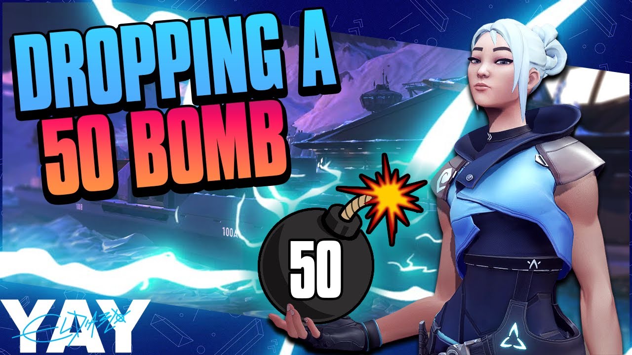 DROPPING A 50 BOMB IN VALORANT RANKED | NV yay
