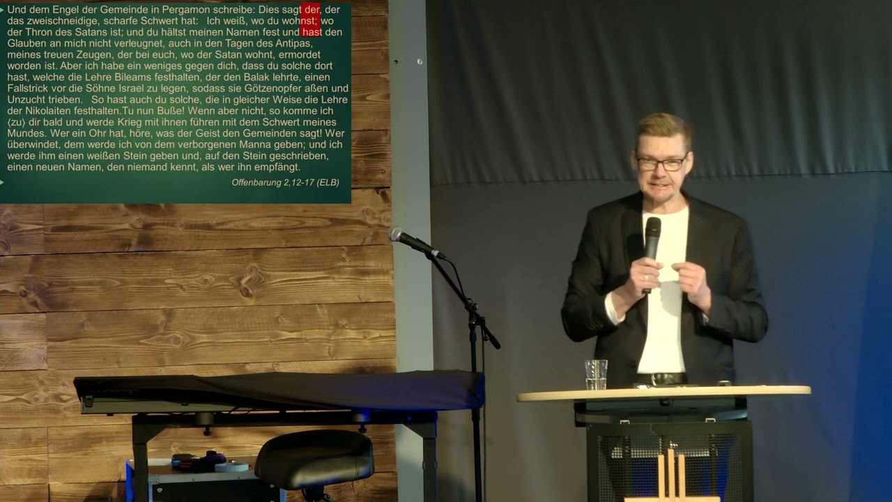 7 Briefe an 7 Gemeinden | Teil 4: Pergamon | Reiner Holthuis | 04.01.2026