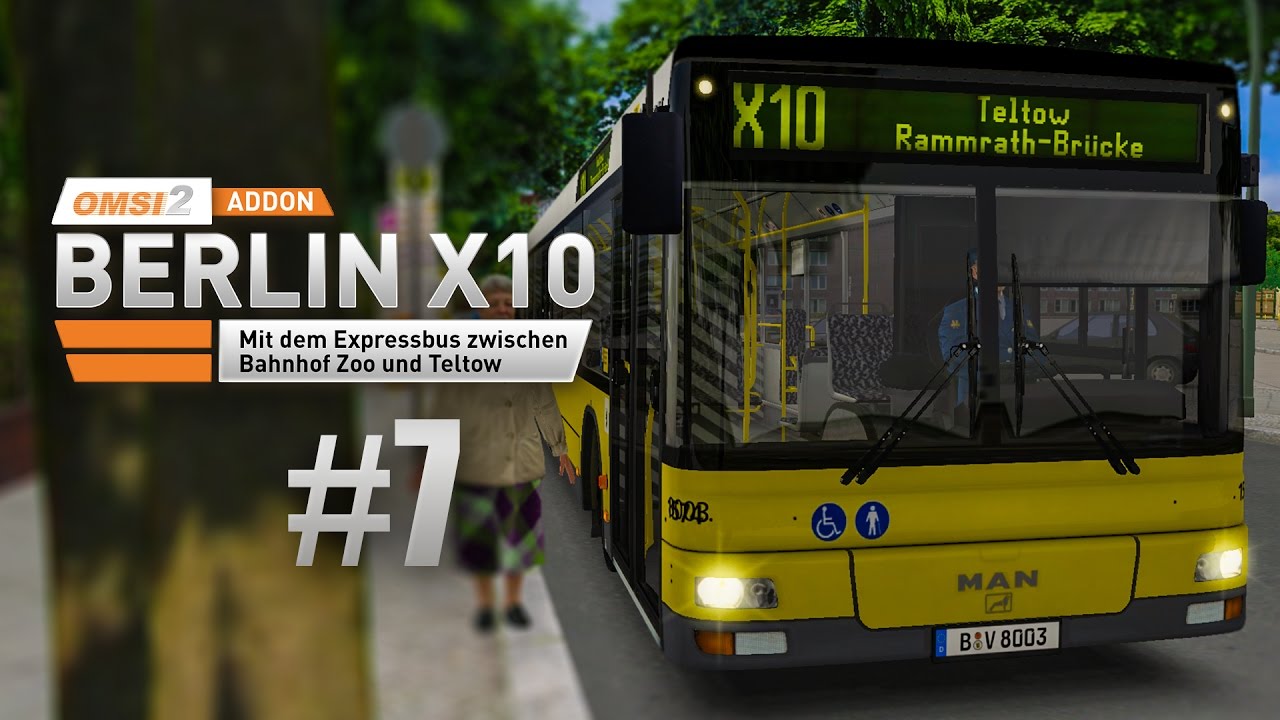OMSI 2: MAN Stadtbusfamilie #7: 15m-Bus MAN NL 313-15 auf der X10. Gespannt auf Rheinhausen!