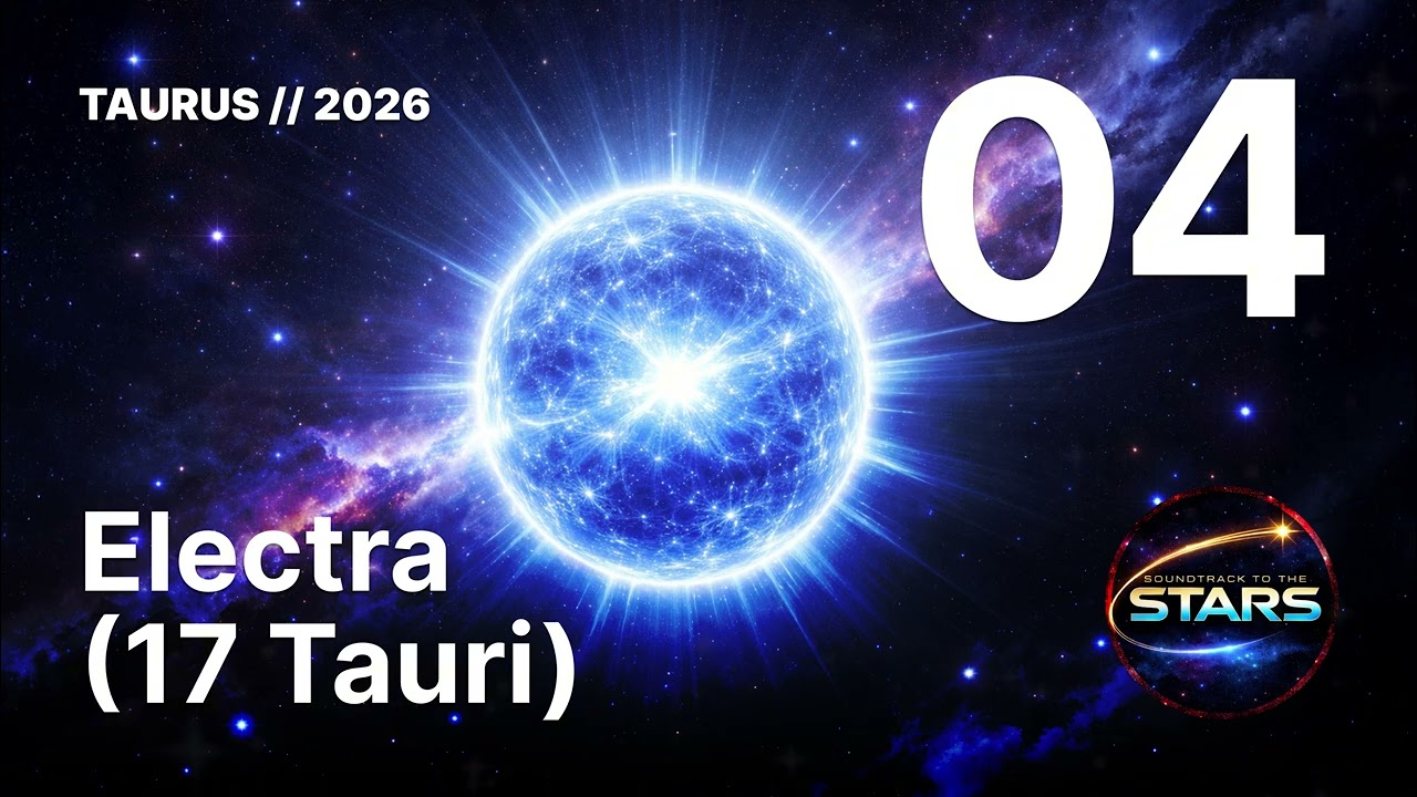 04. Electra (17 Tauri) | Bright Pleiades Star (Subaru) | Taurus 2026 | Space Ambient Music 🎧💫